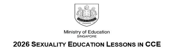 2026 Sexuality Education heading with MOE logo